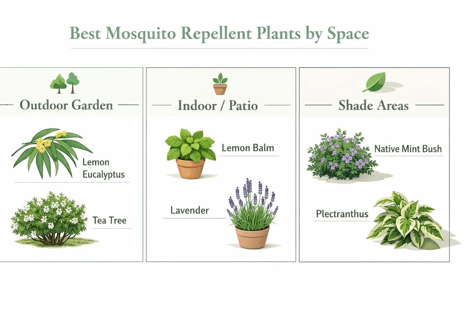 australian native plants that repel mosquitoes