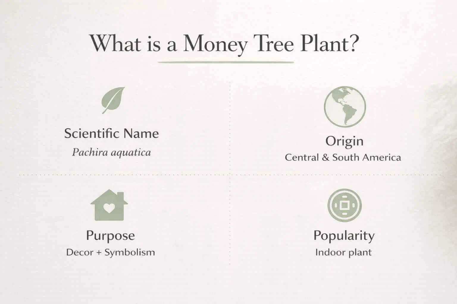 benefits of money tree plant