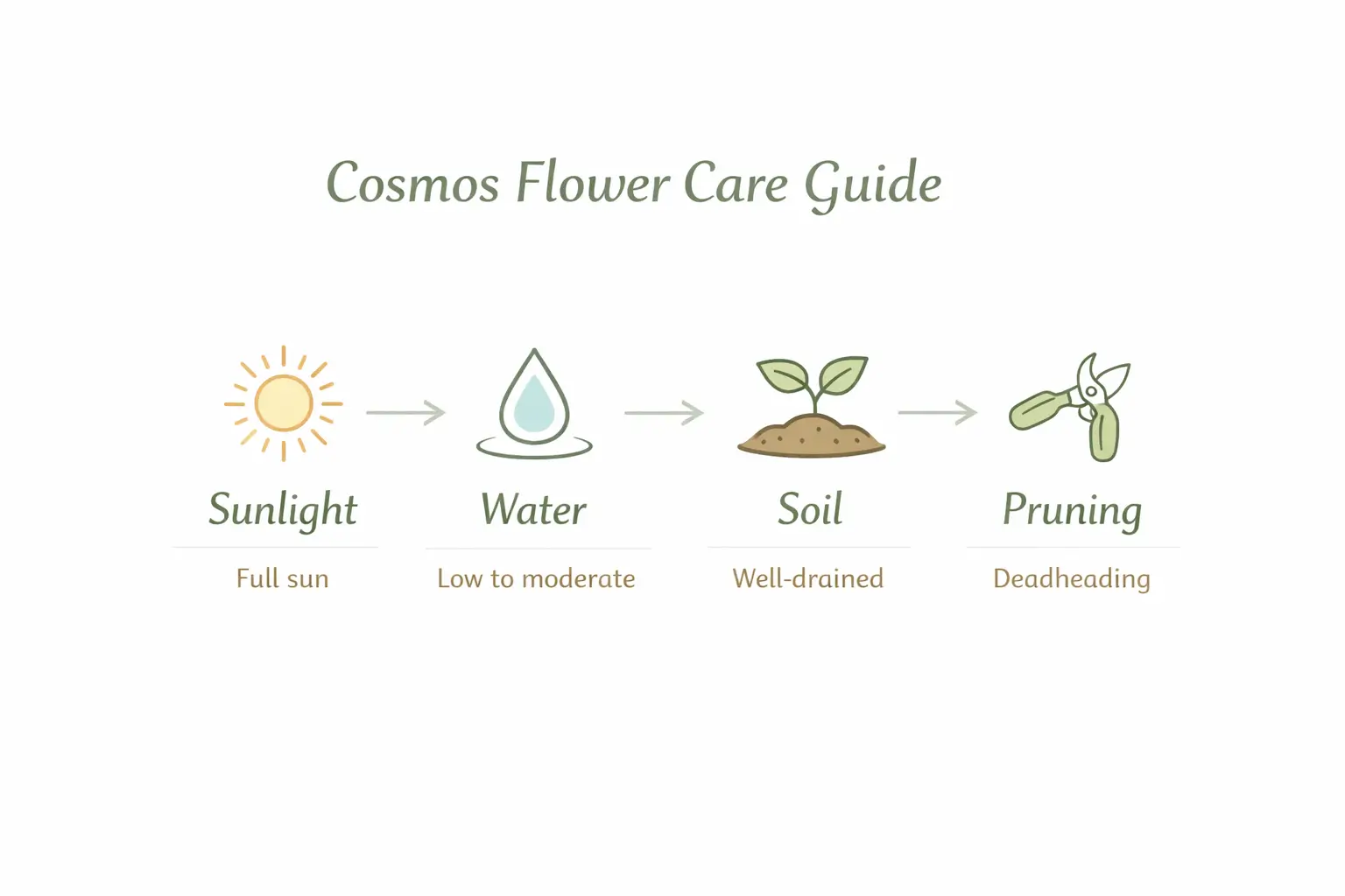 blue cosmos flower
