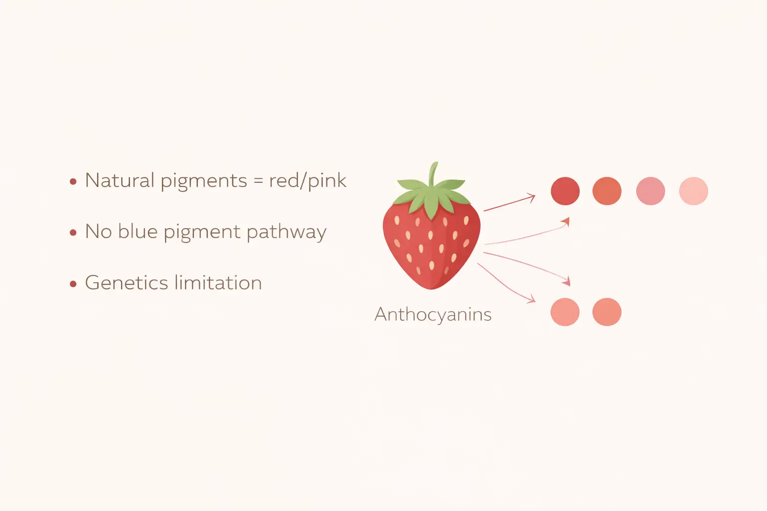 can strawberries be blue
