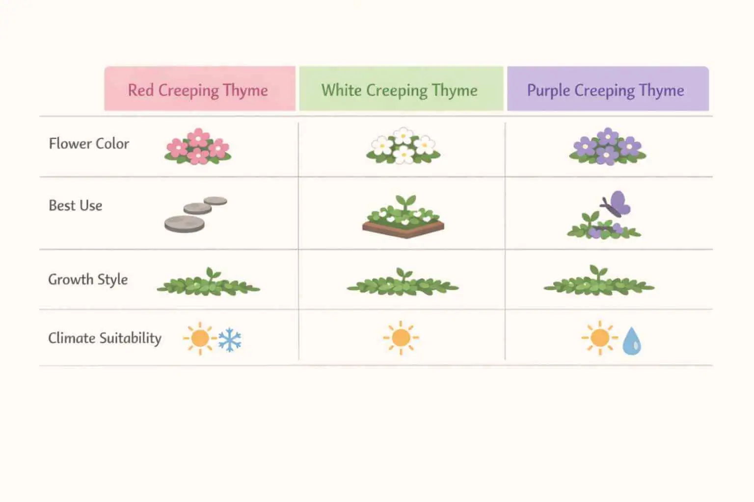creeping thyme australia