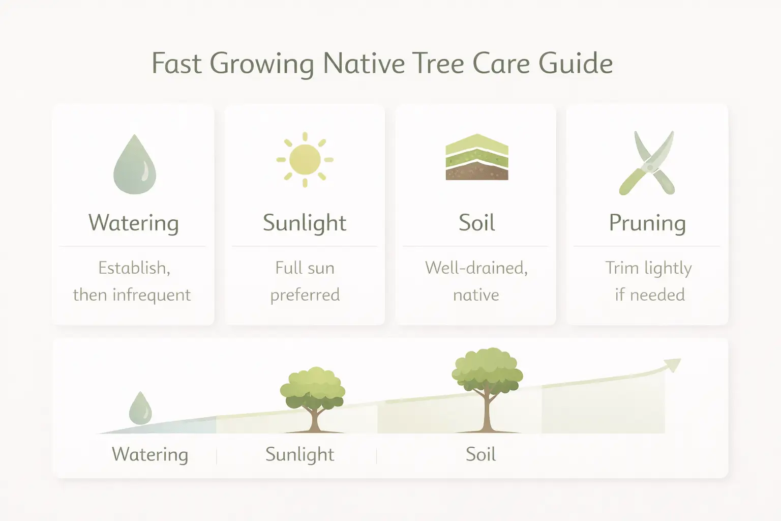 fast growing australian native trees
