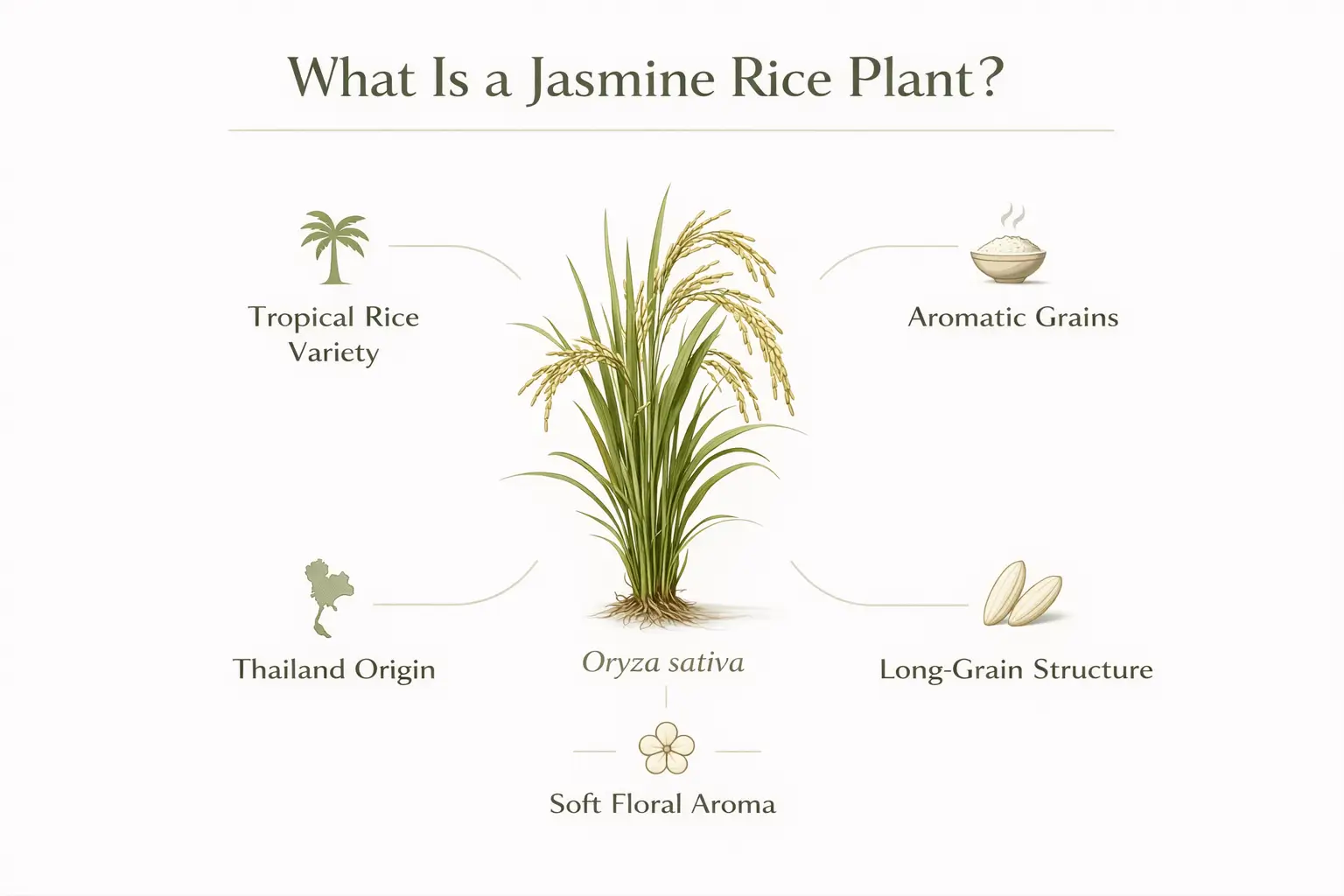jasmine rice plant