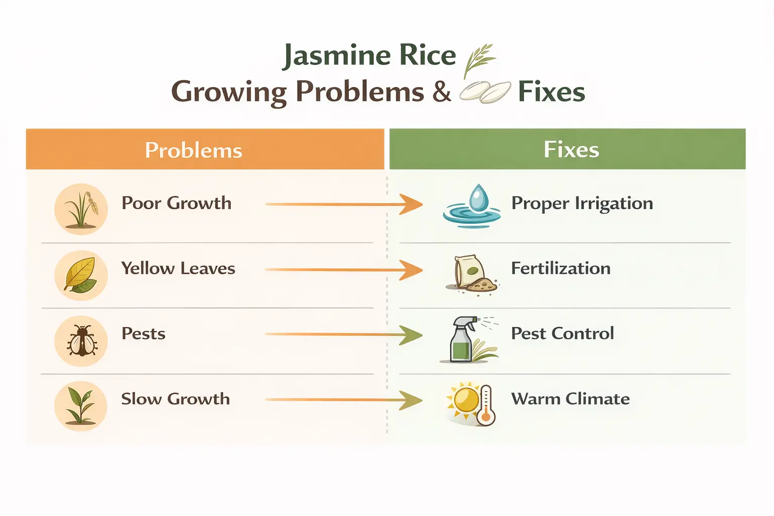 jasmine rice plant