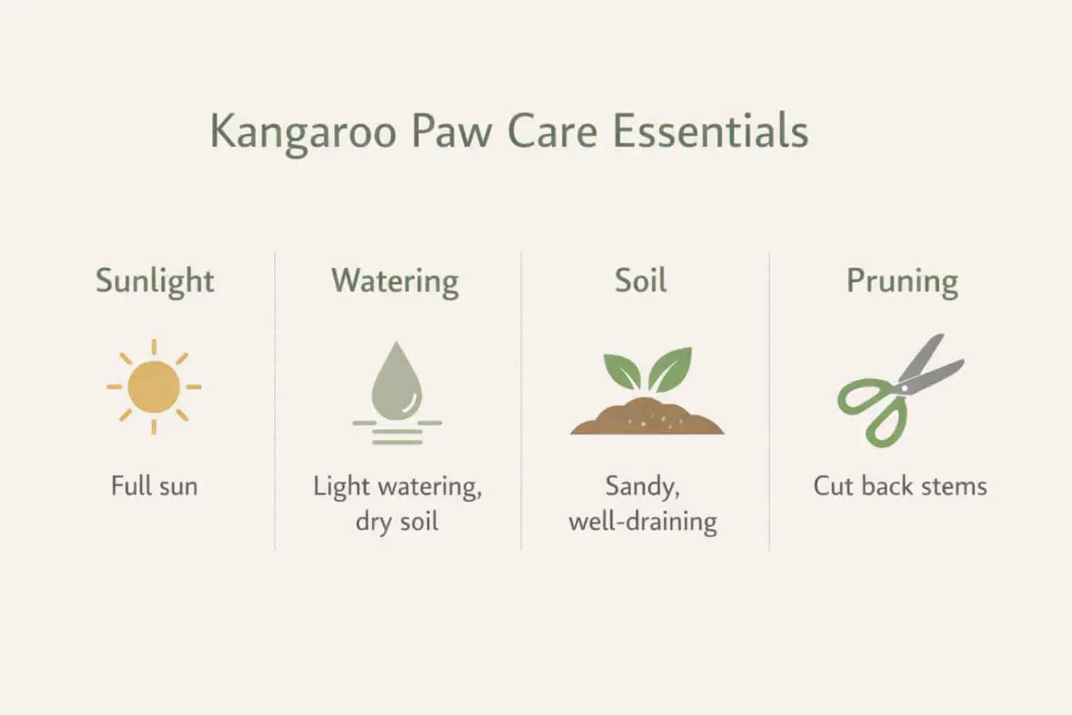 kangaroo paw care