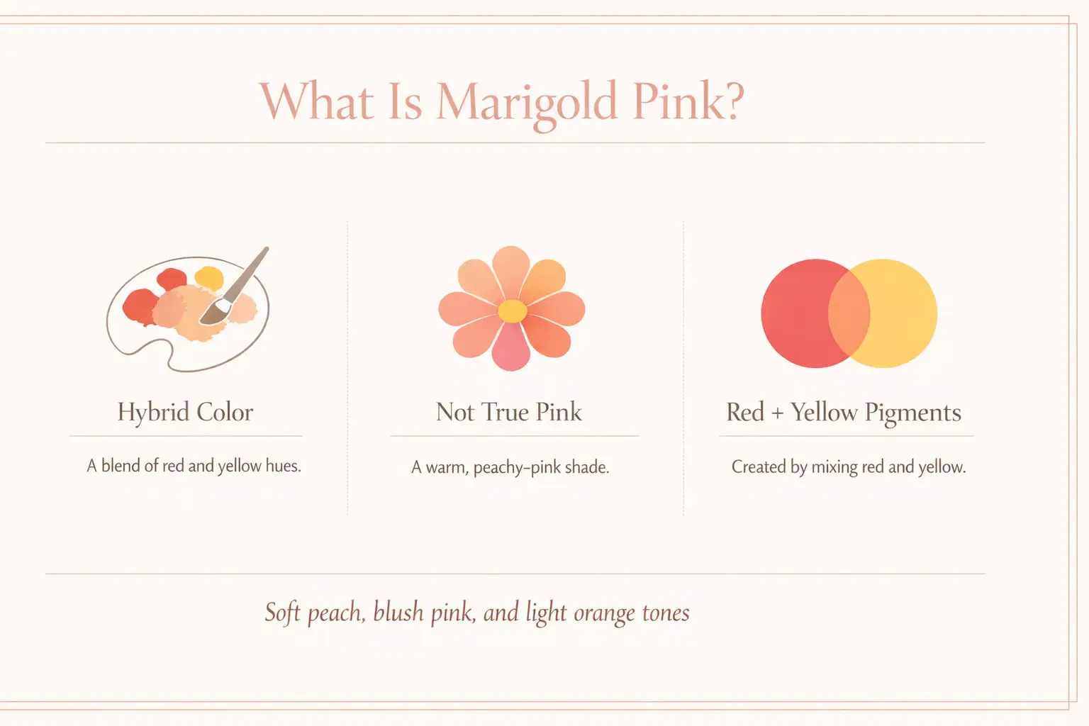 marigold pink