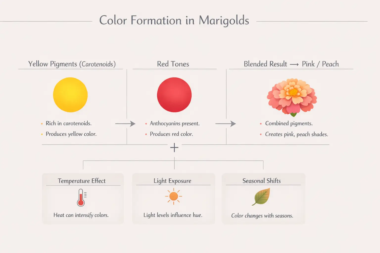marigold pink