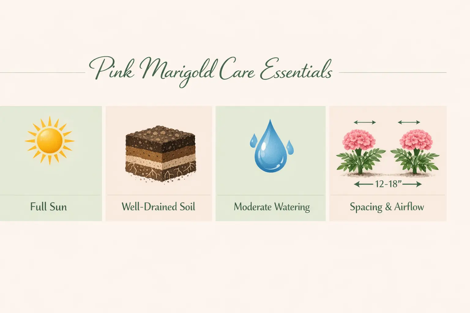 marigold pink