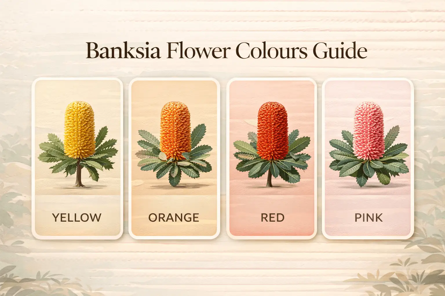 banksia varieties