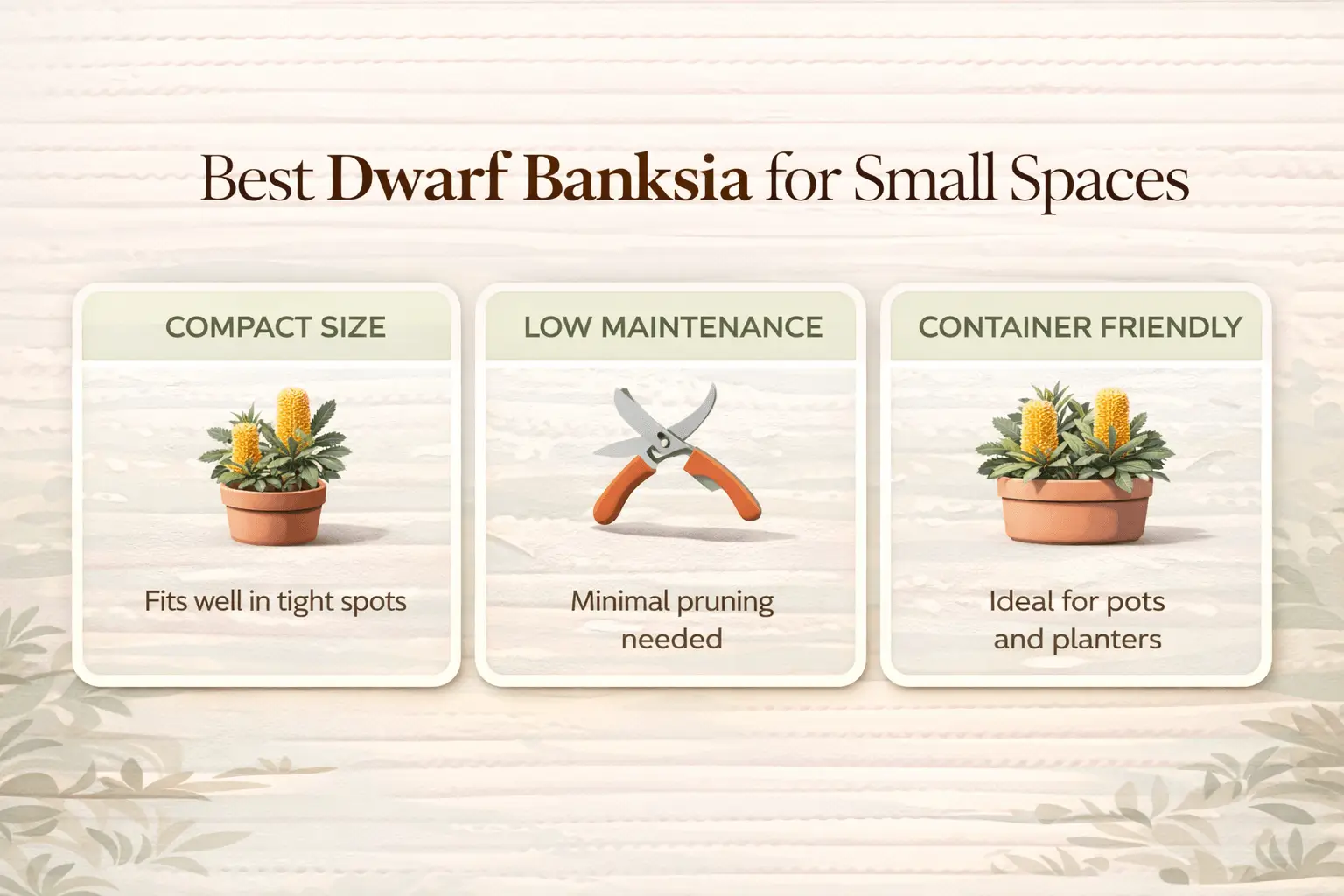 banksia varieties