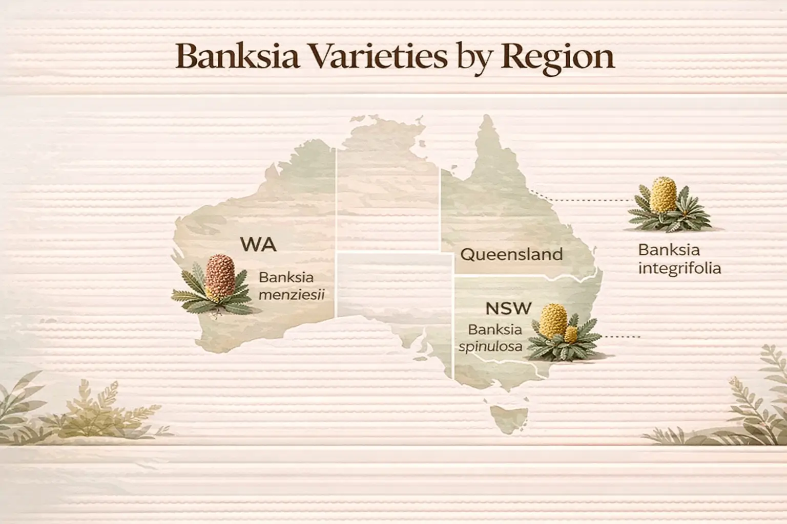 banksia varieties