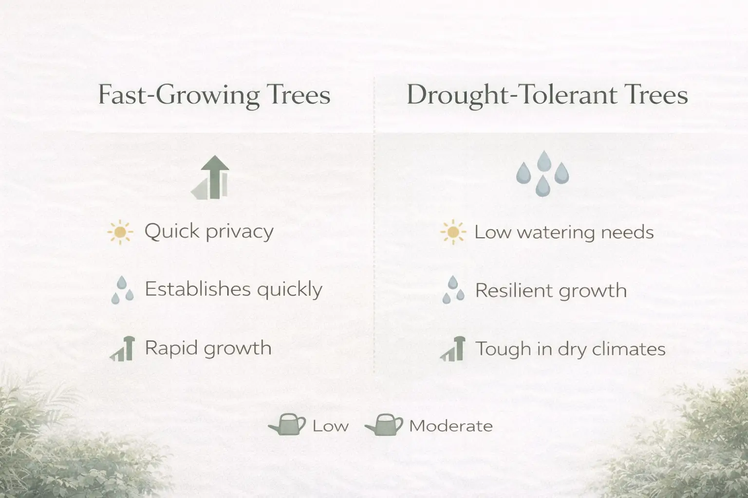 best evergreen trees australia