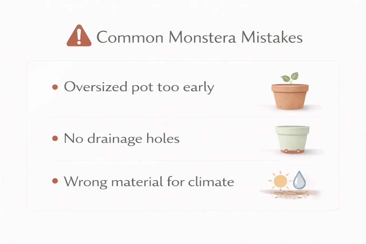 best pot for monstera