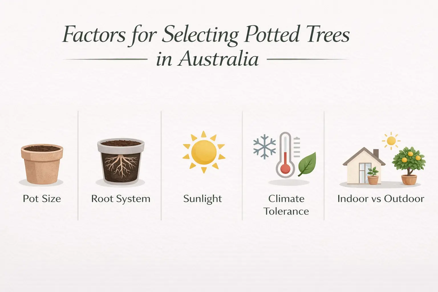 best trees to grow in pots australia