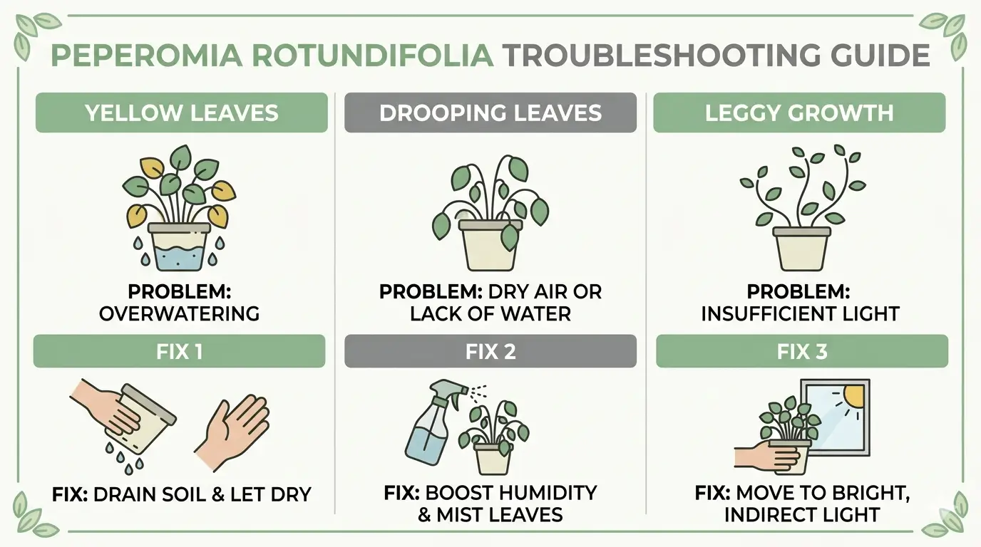 caring for an peperomia rotundifolia