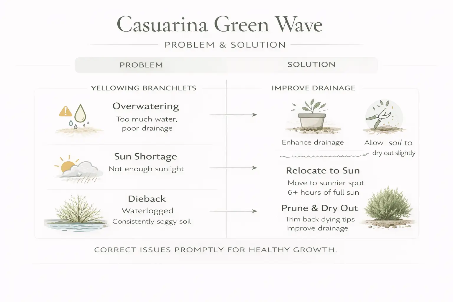 casuarina green wave