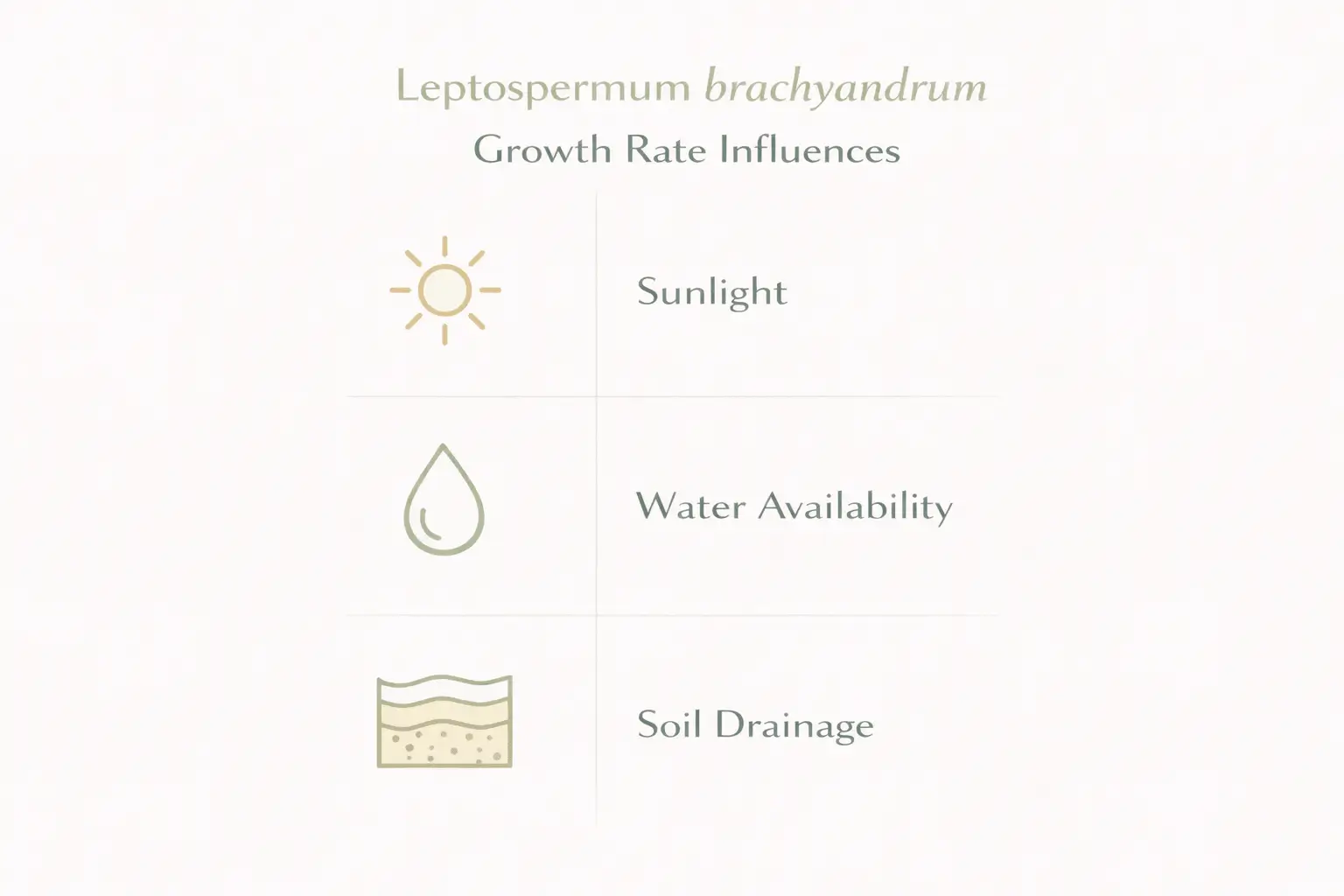 leptospermum brachyandrum