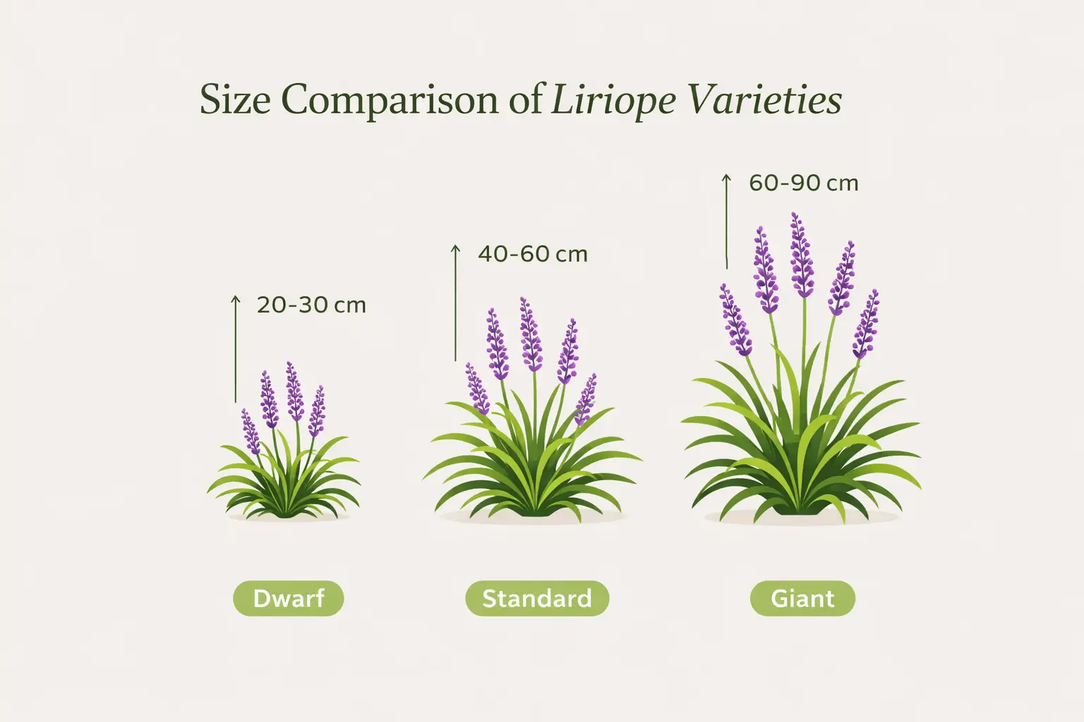 liriope varieties