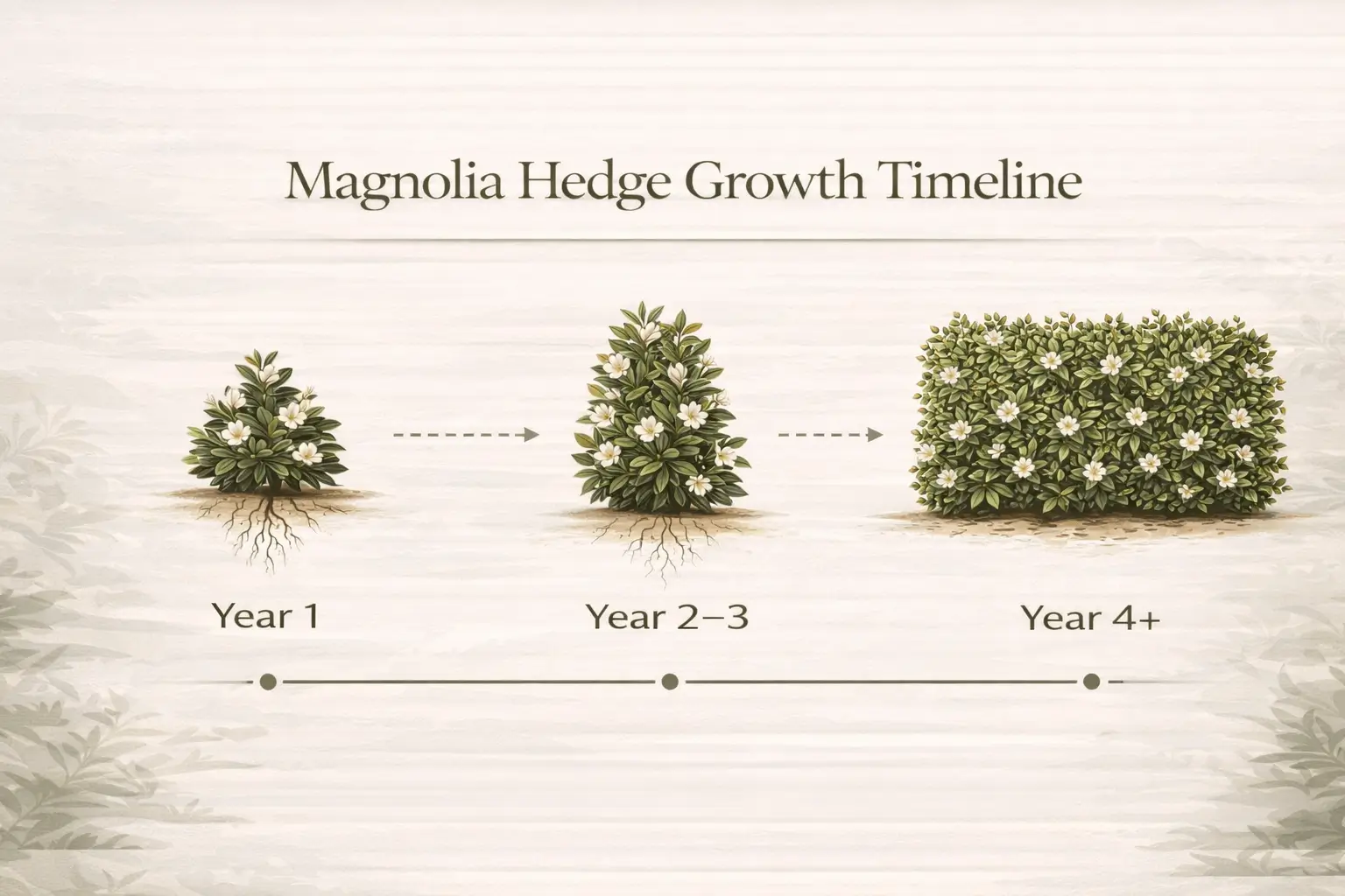 magnolia hedge australia