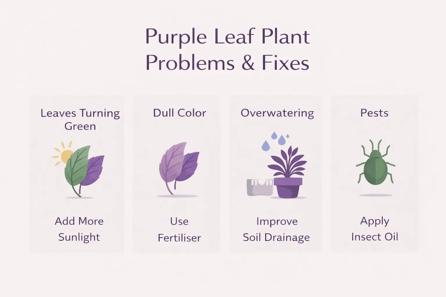 purple leaf plants australia