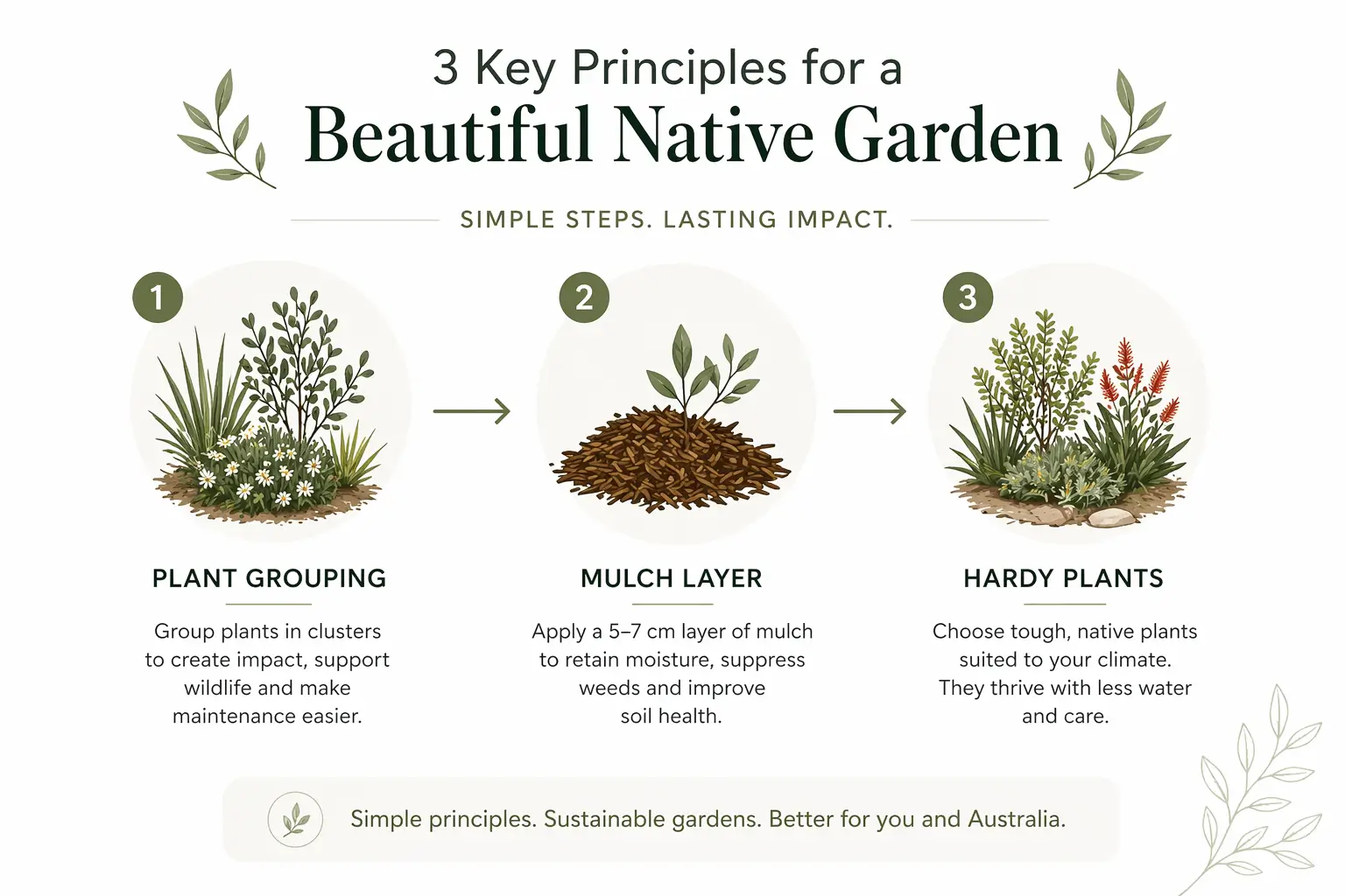 small native garden ideas australia