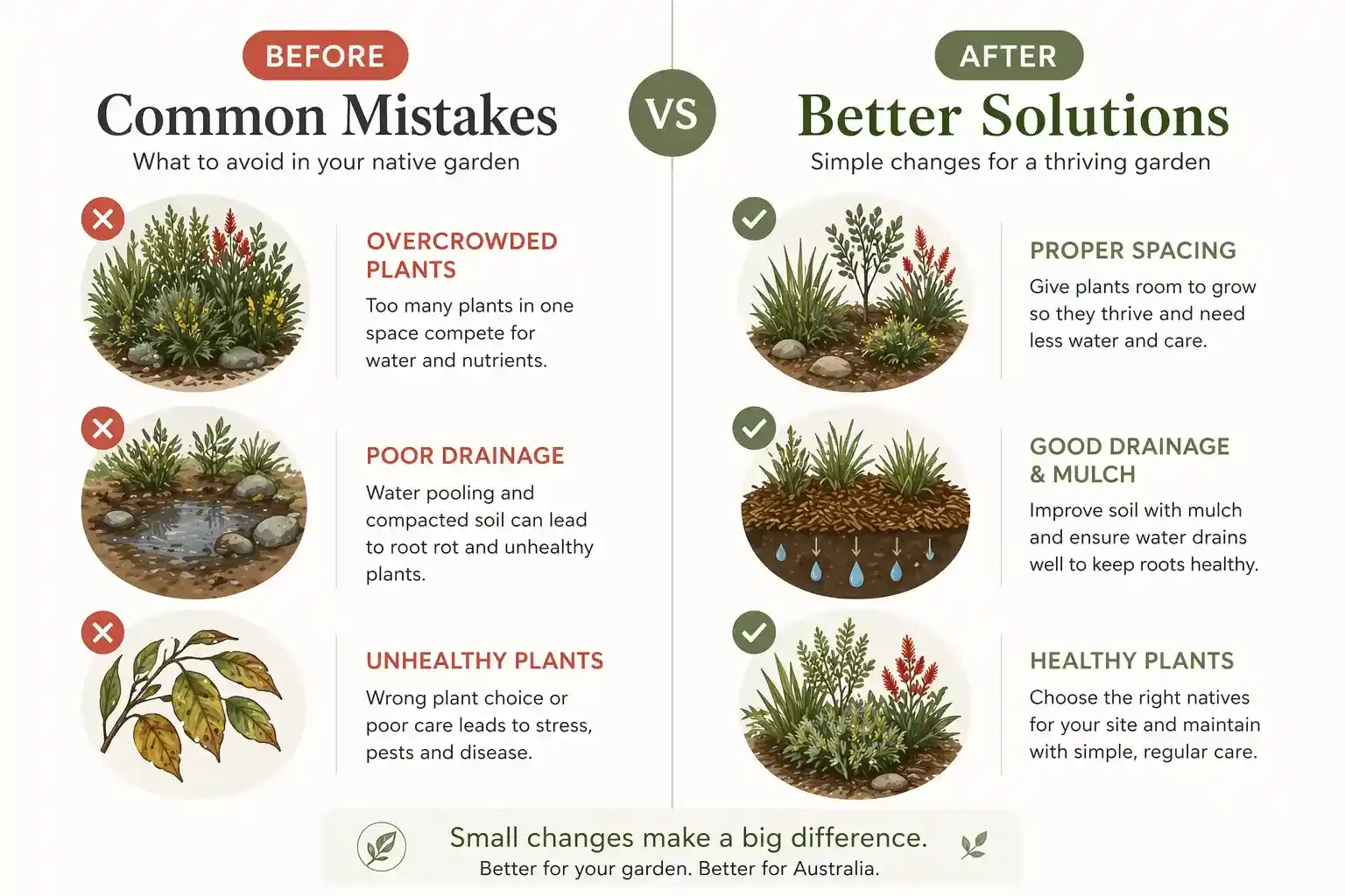 small native garden ideas australia