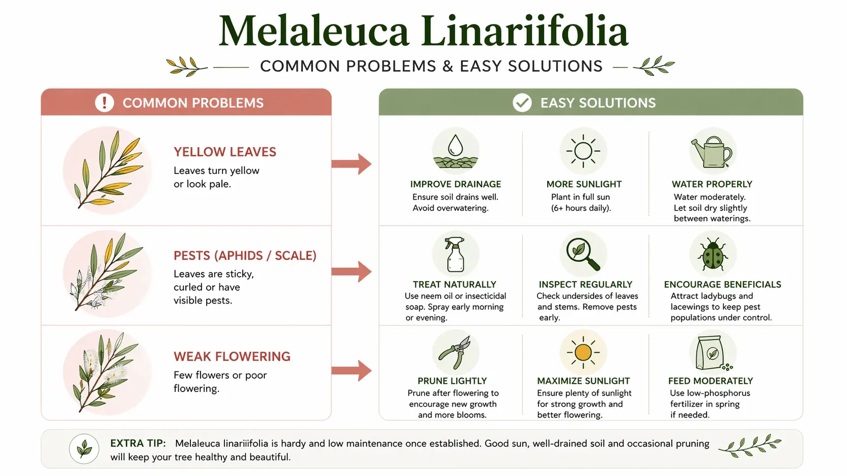 snow in summer melaleuca