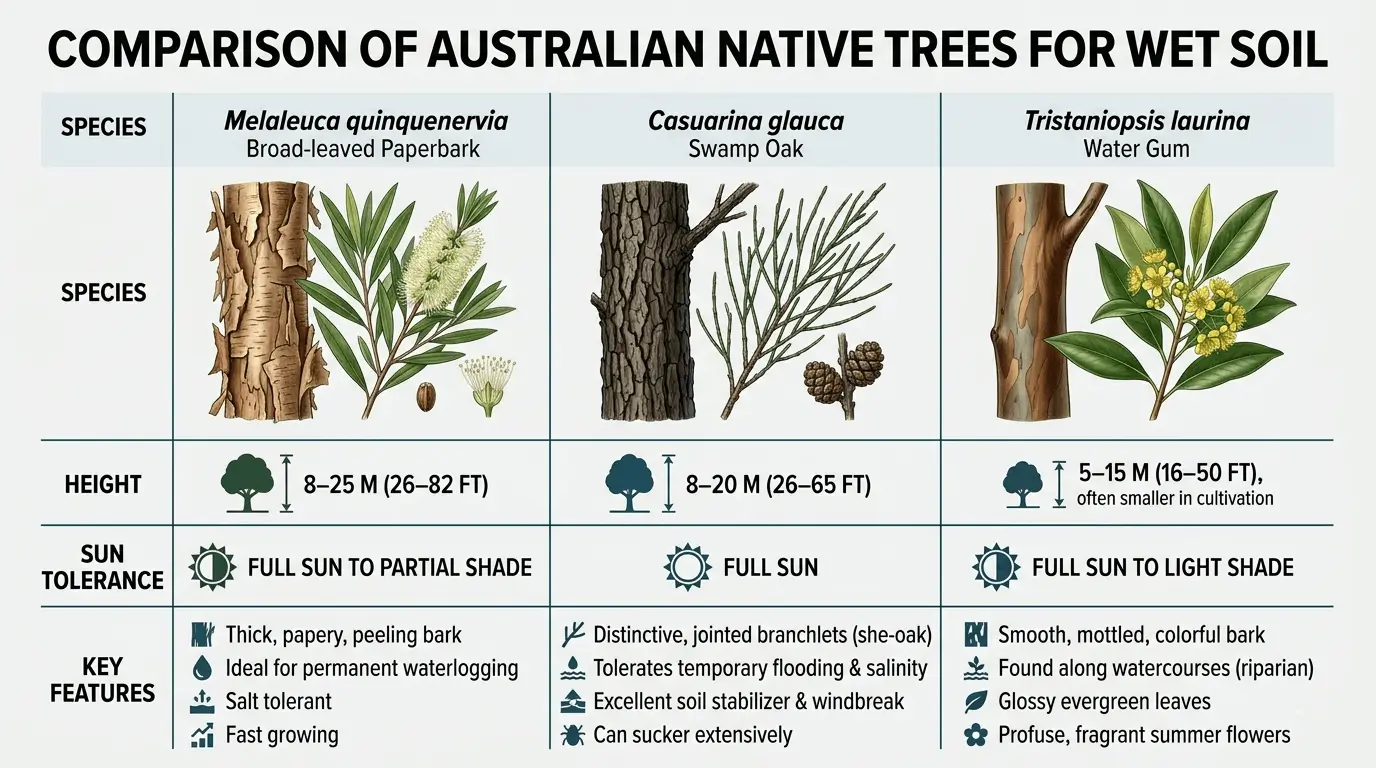 trees that like wet feet