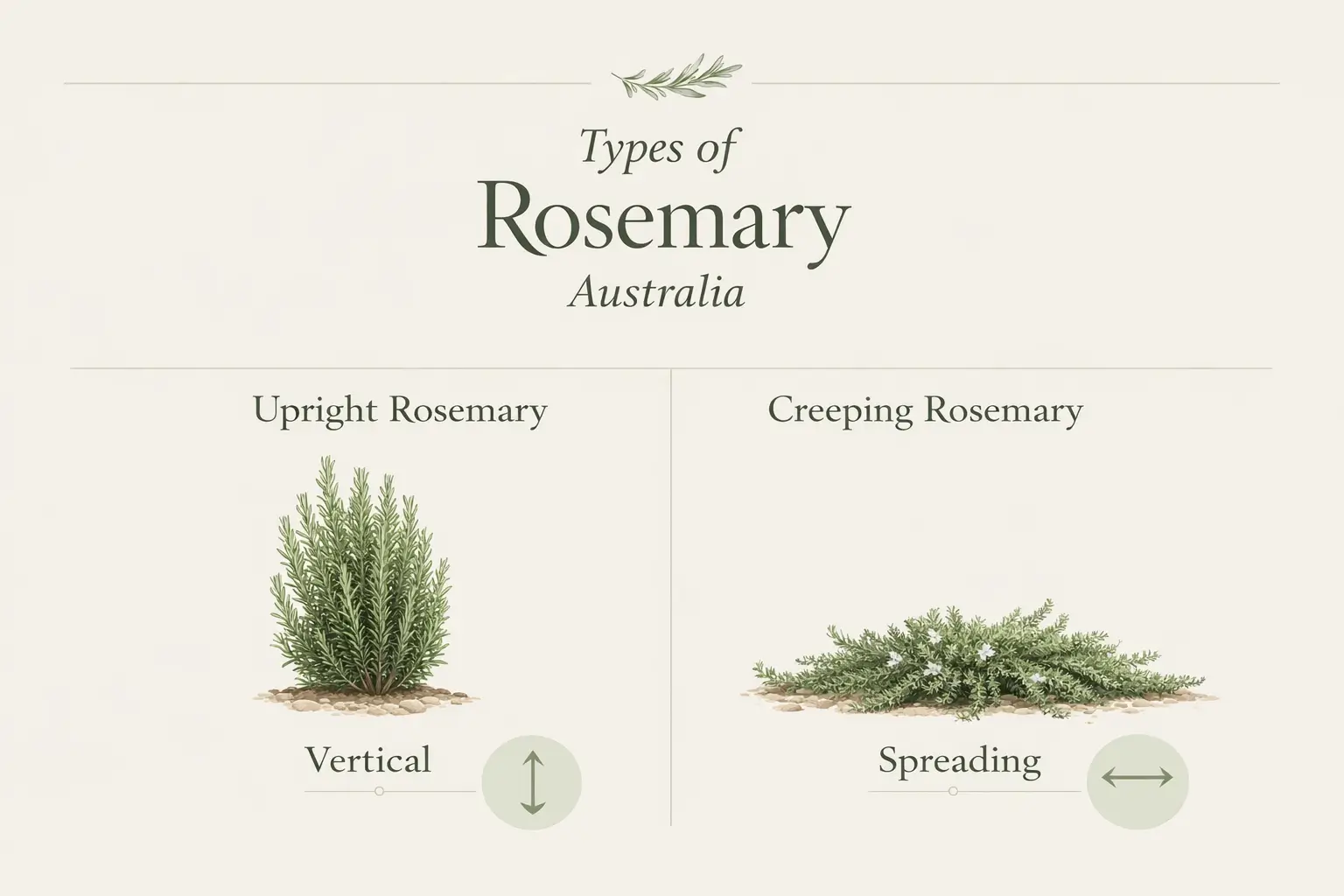 types of rosemary australia