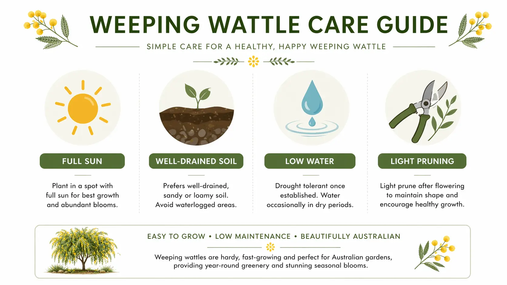 weeping wattle australia