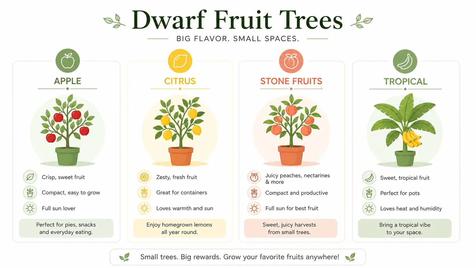 Dwarf Fruit Trees