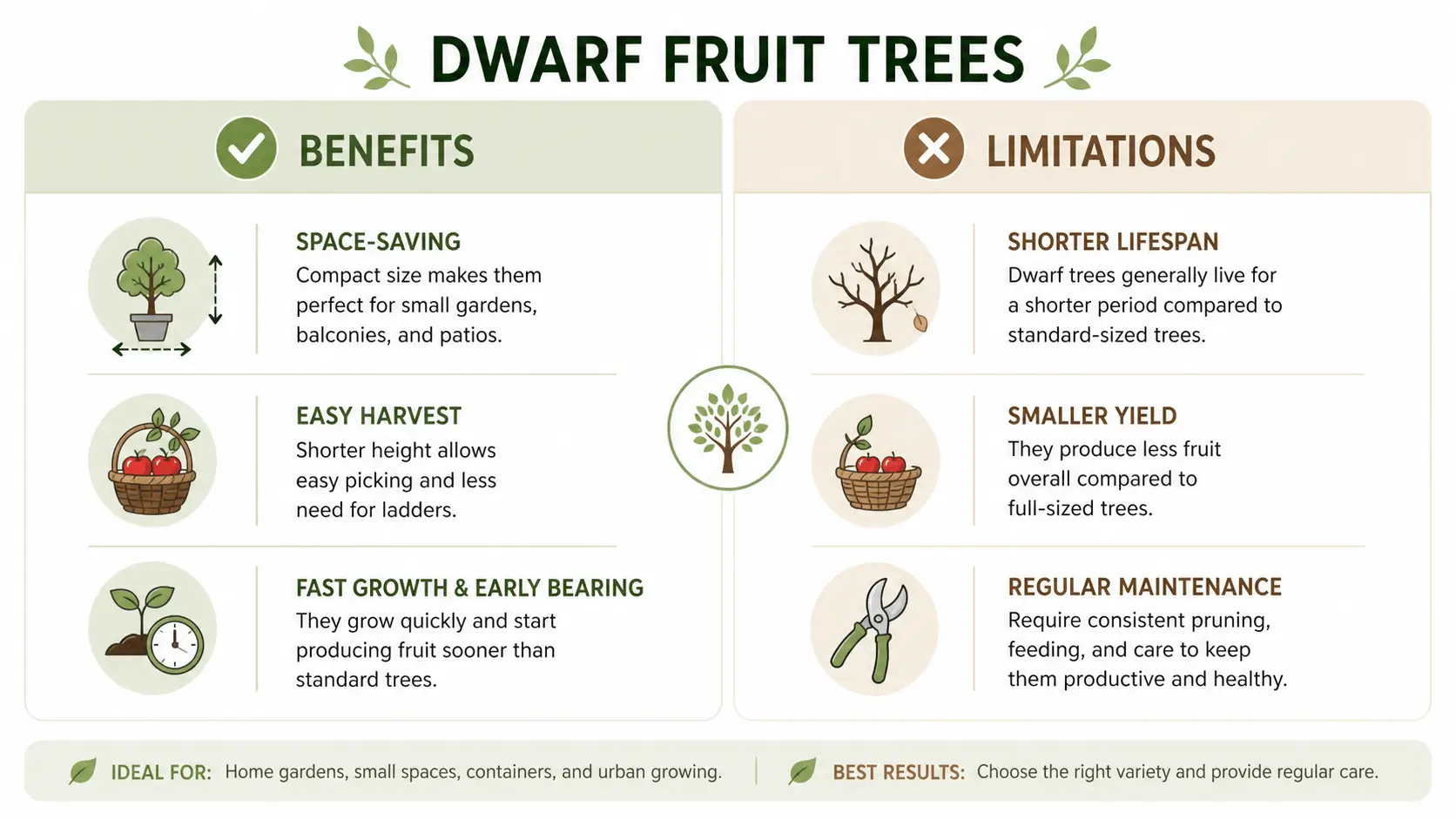 Dwarf Fruit Trees