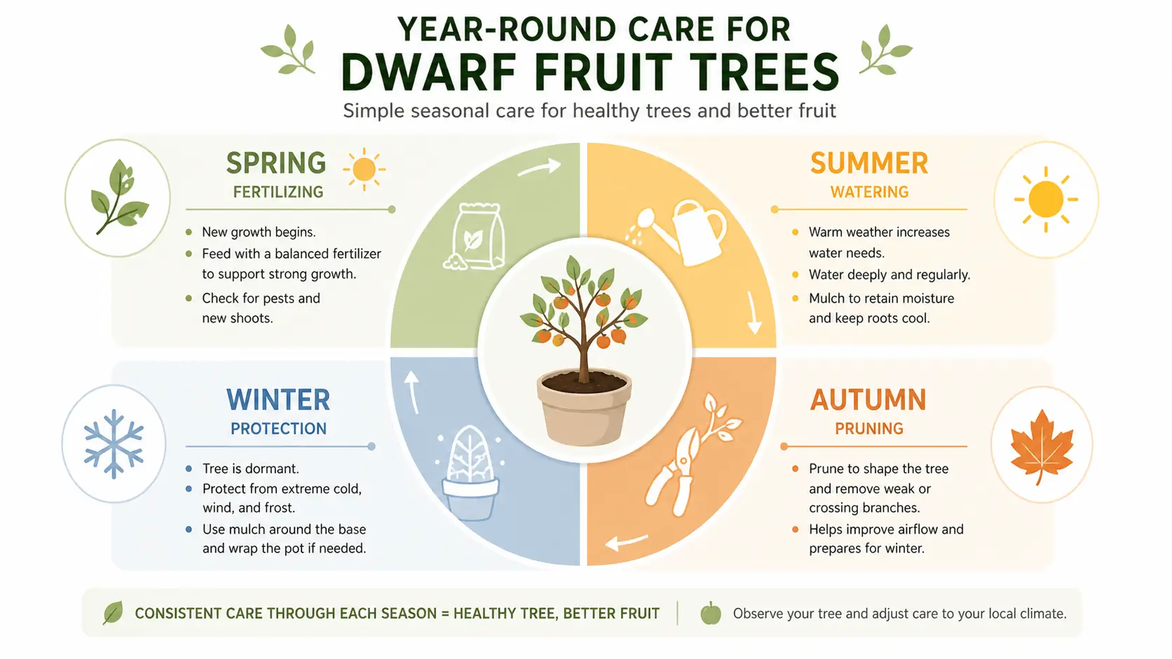 Dwarf Fruit Trees