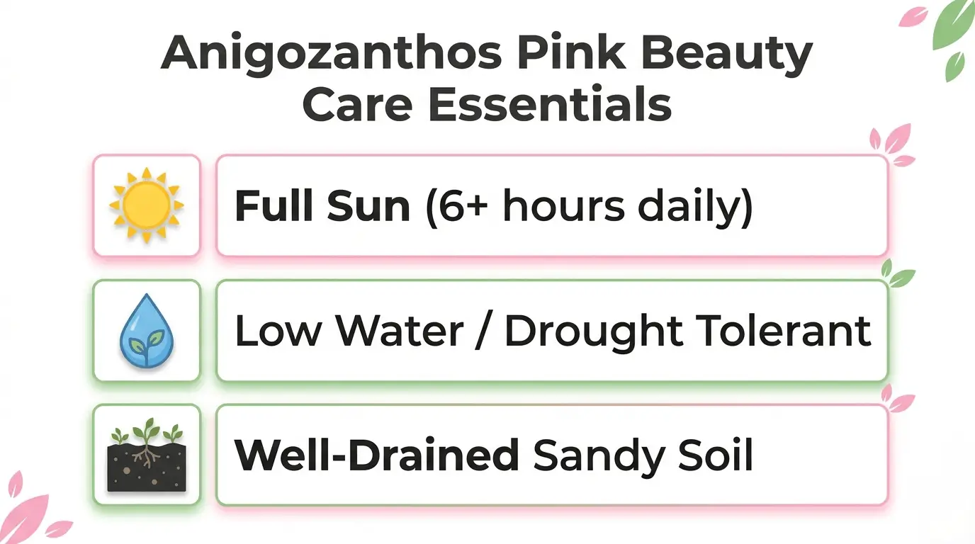 anigozanthos pink beauty
