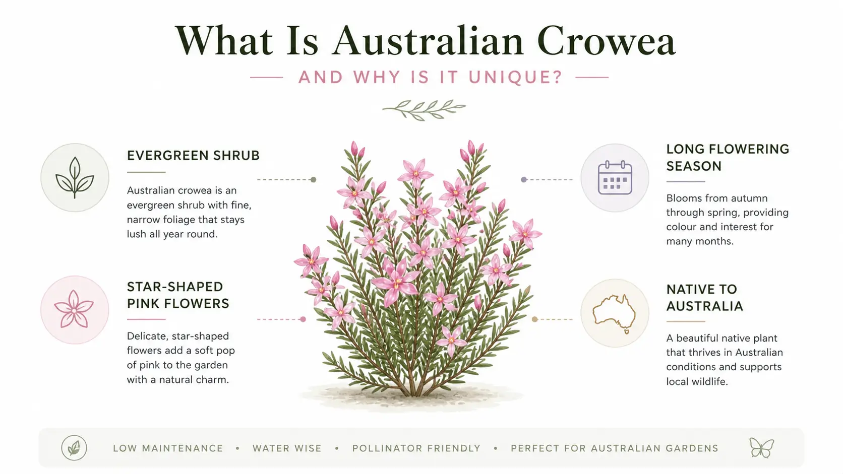 australian crowea