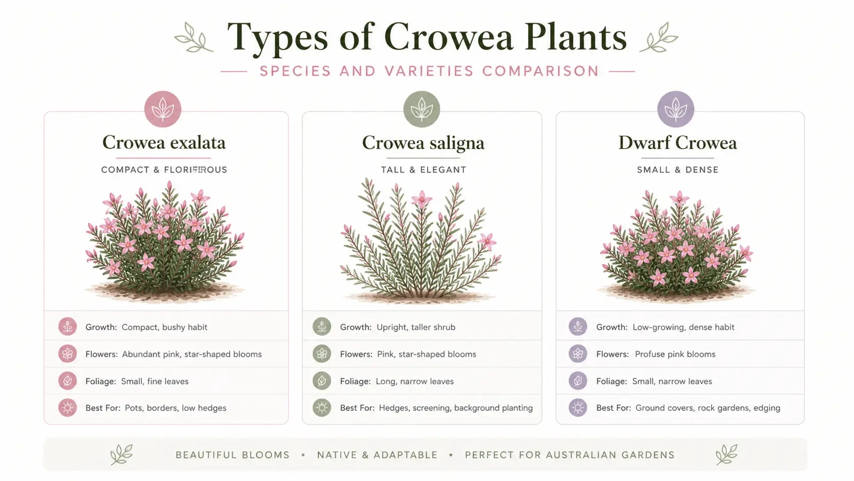 australian crowea