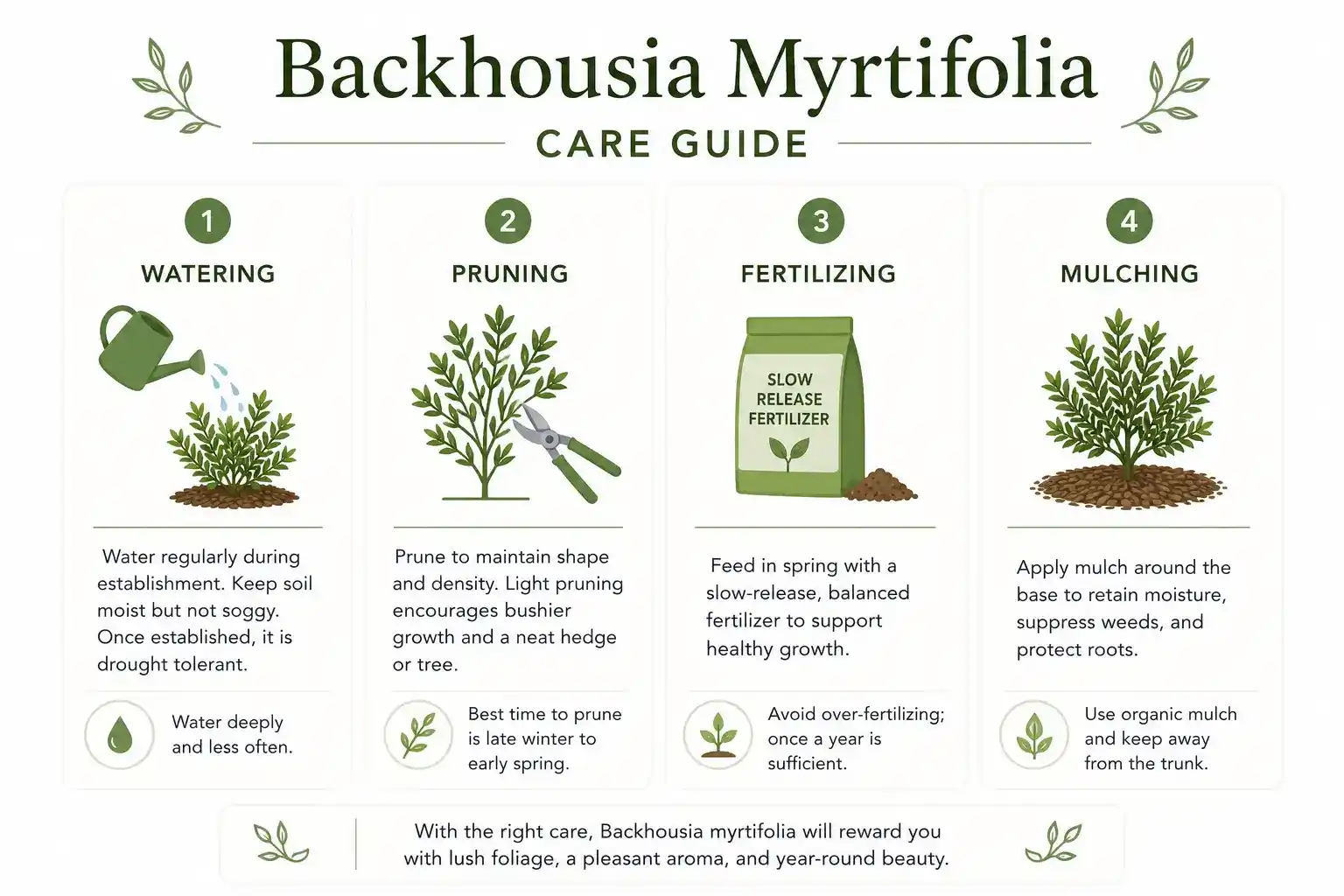 backhousia myrtifolia