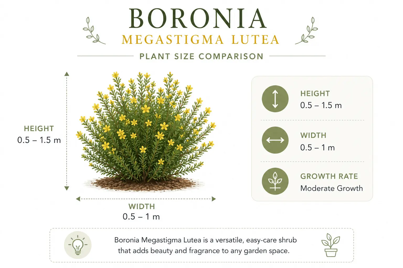boronia megastigma lutea