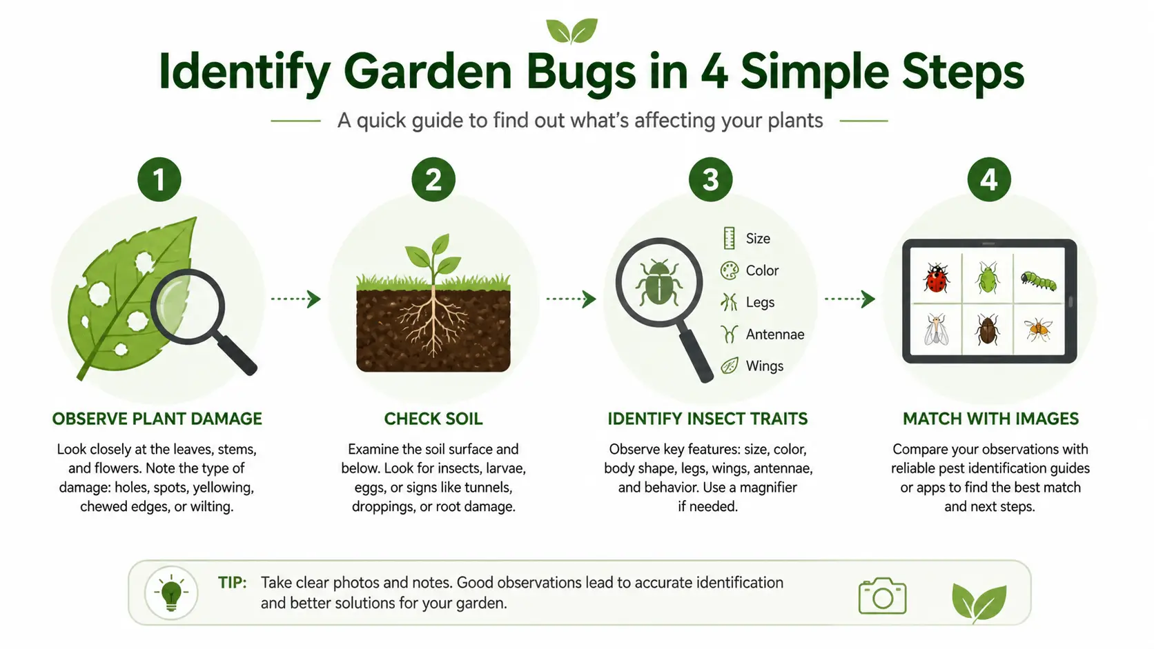 common garden bugs
