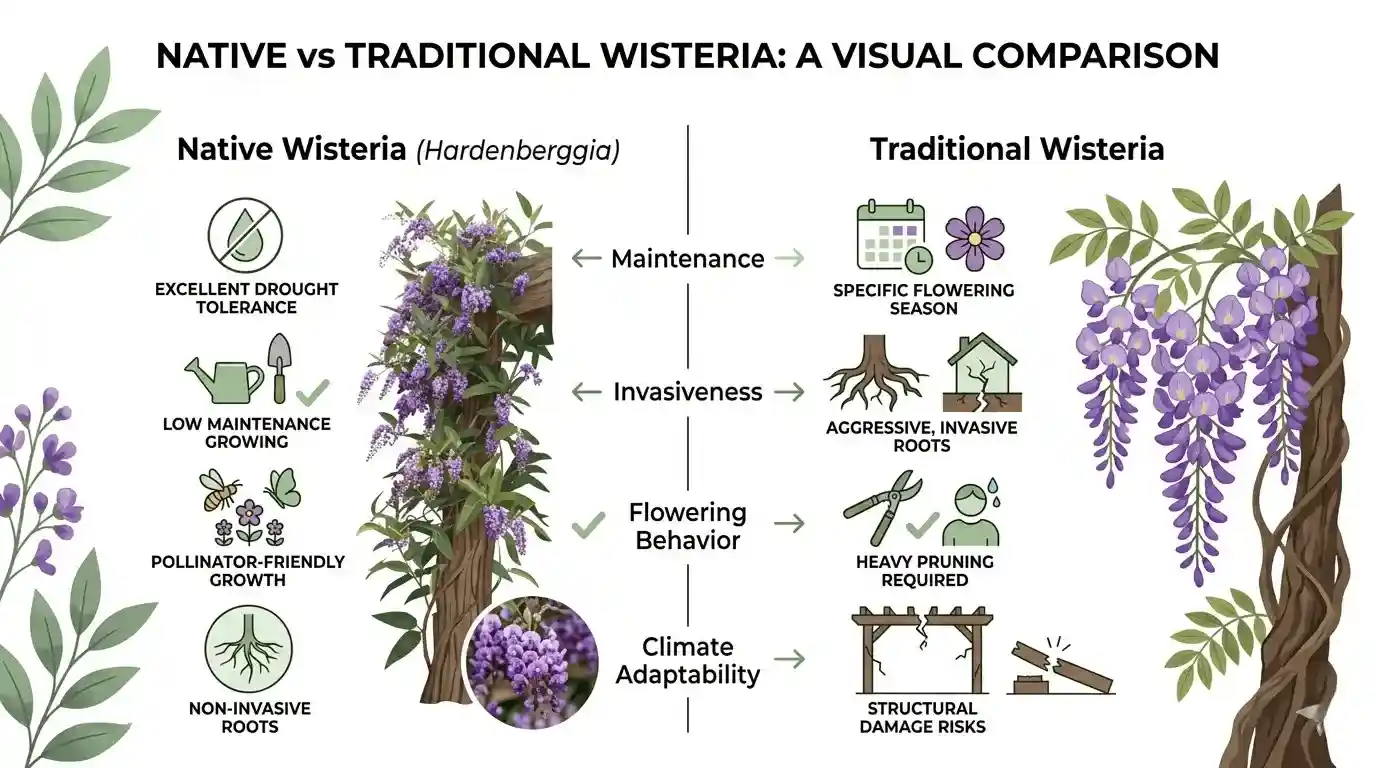 native wisteria