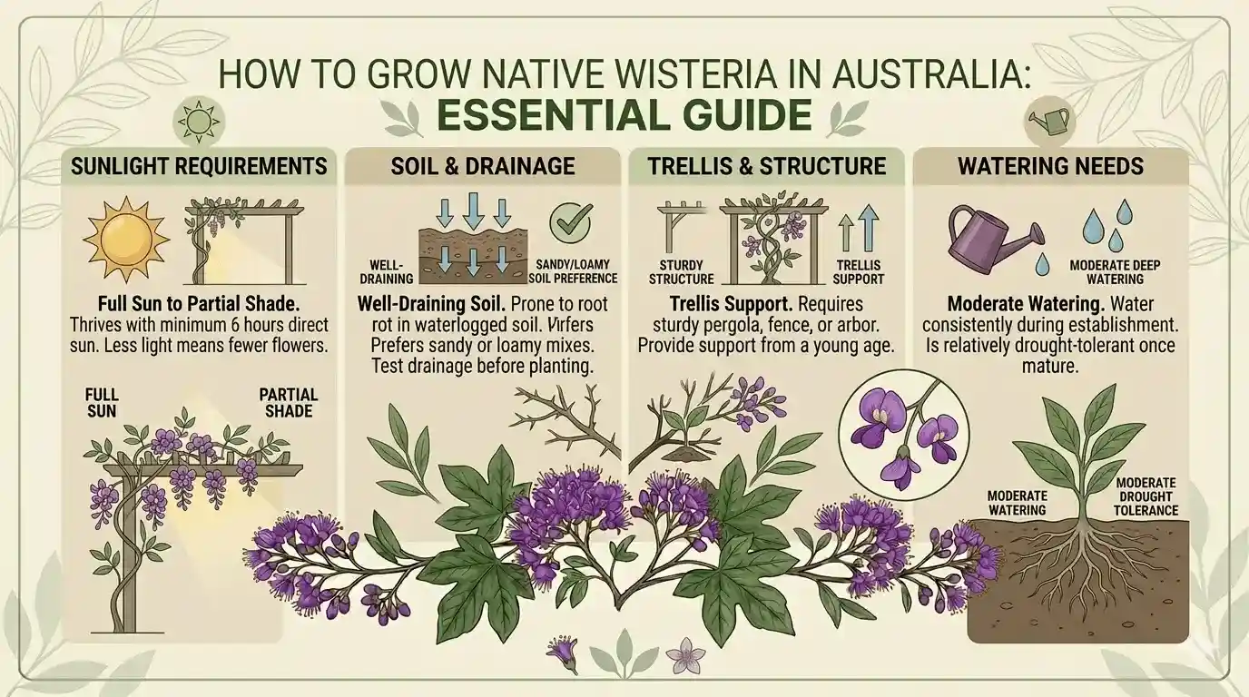 native wisteria