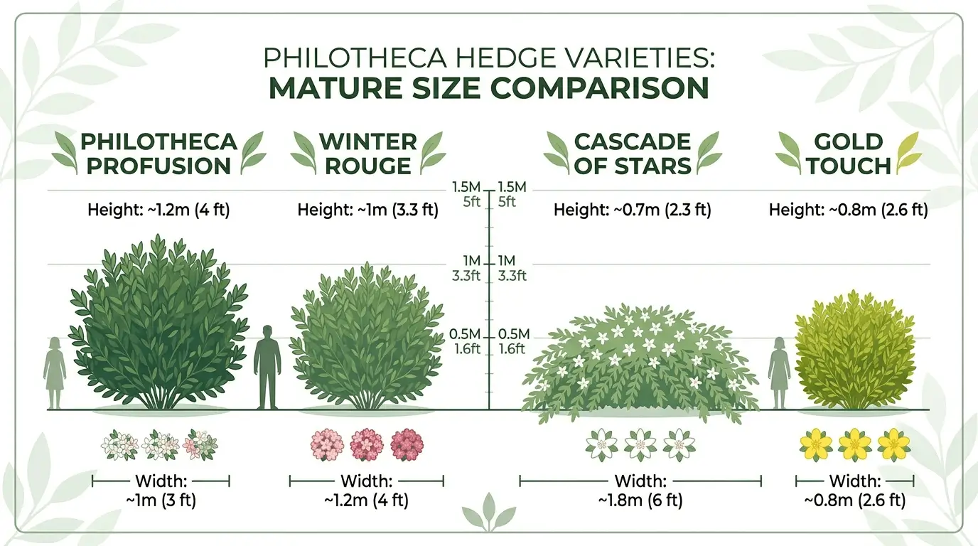 philotheca myoporoides hedge