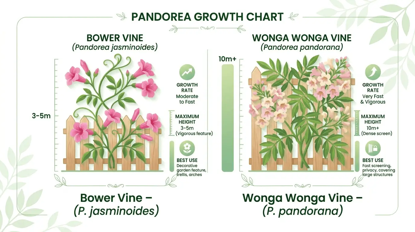 vine with pink flowers australia
