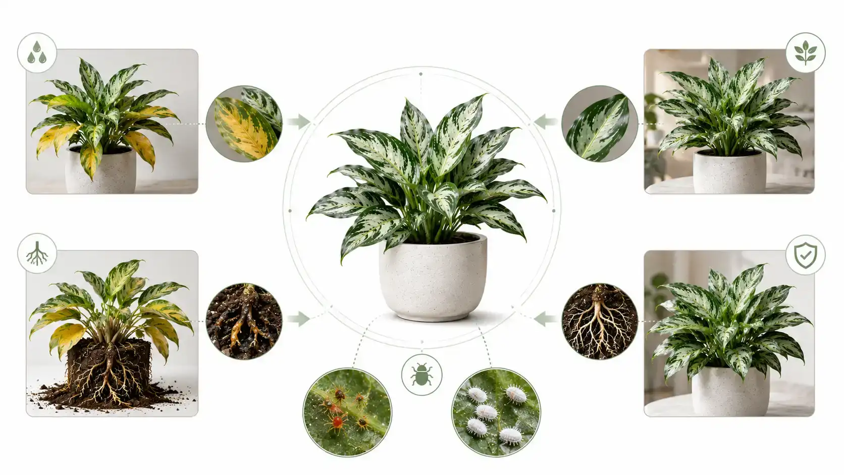 aglaonema silver queen care