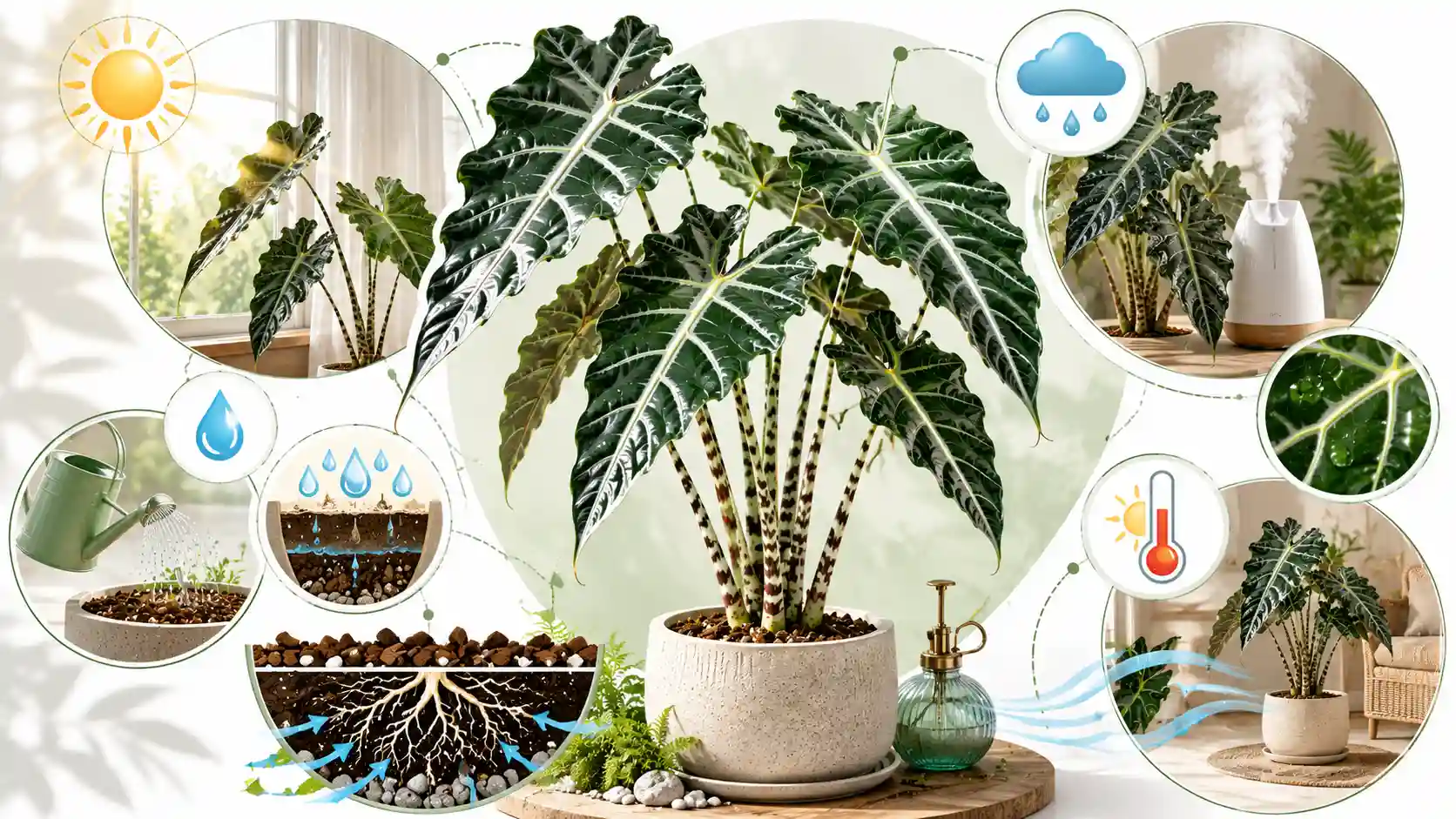 alocasia sarian care