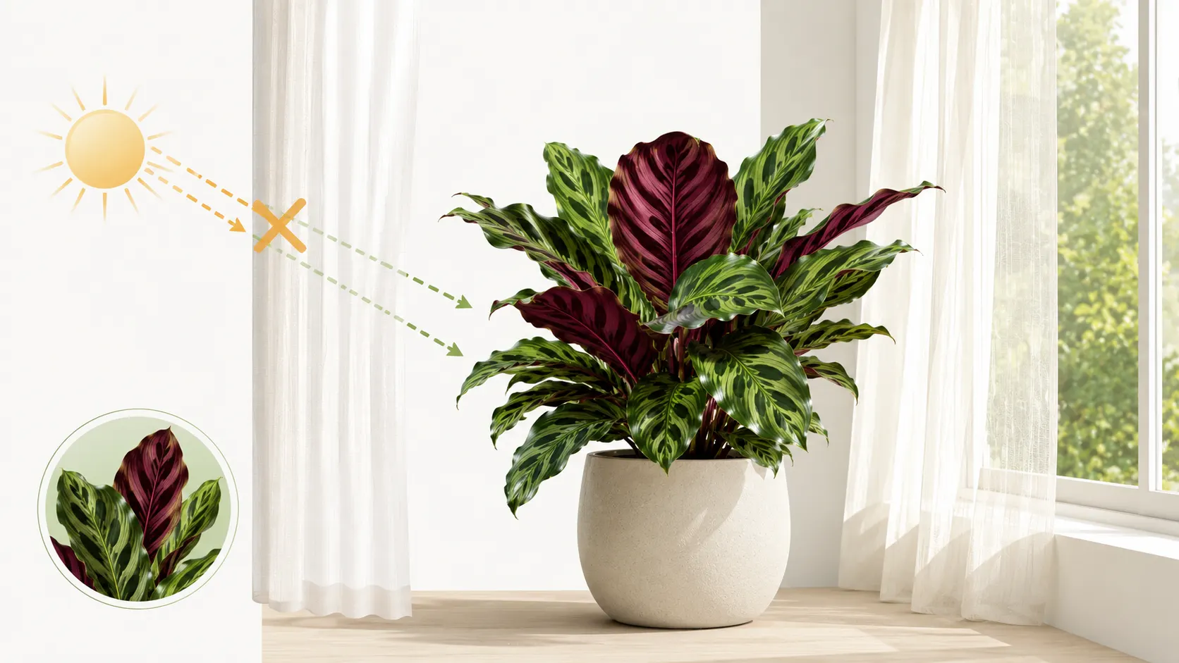 calathea flamestar