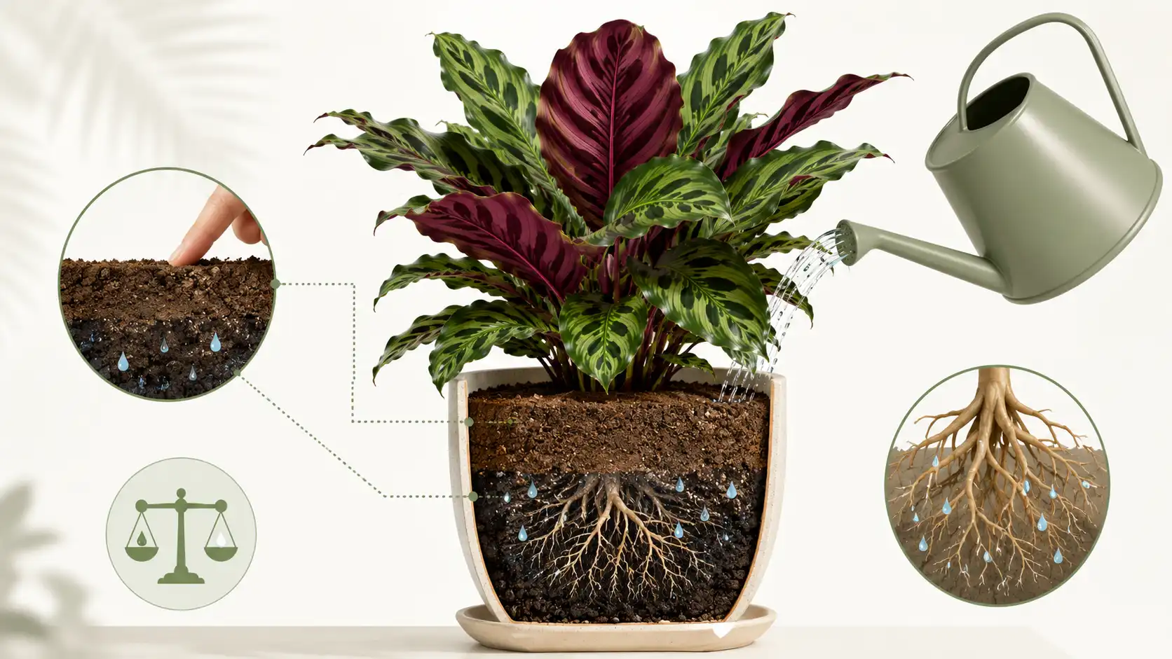 calathea flamestar