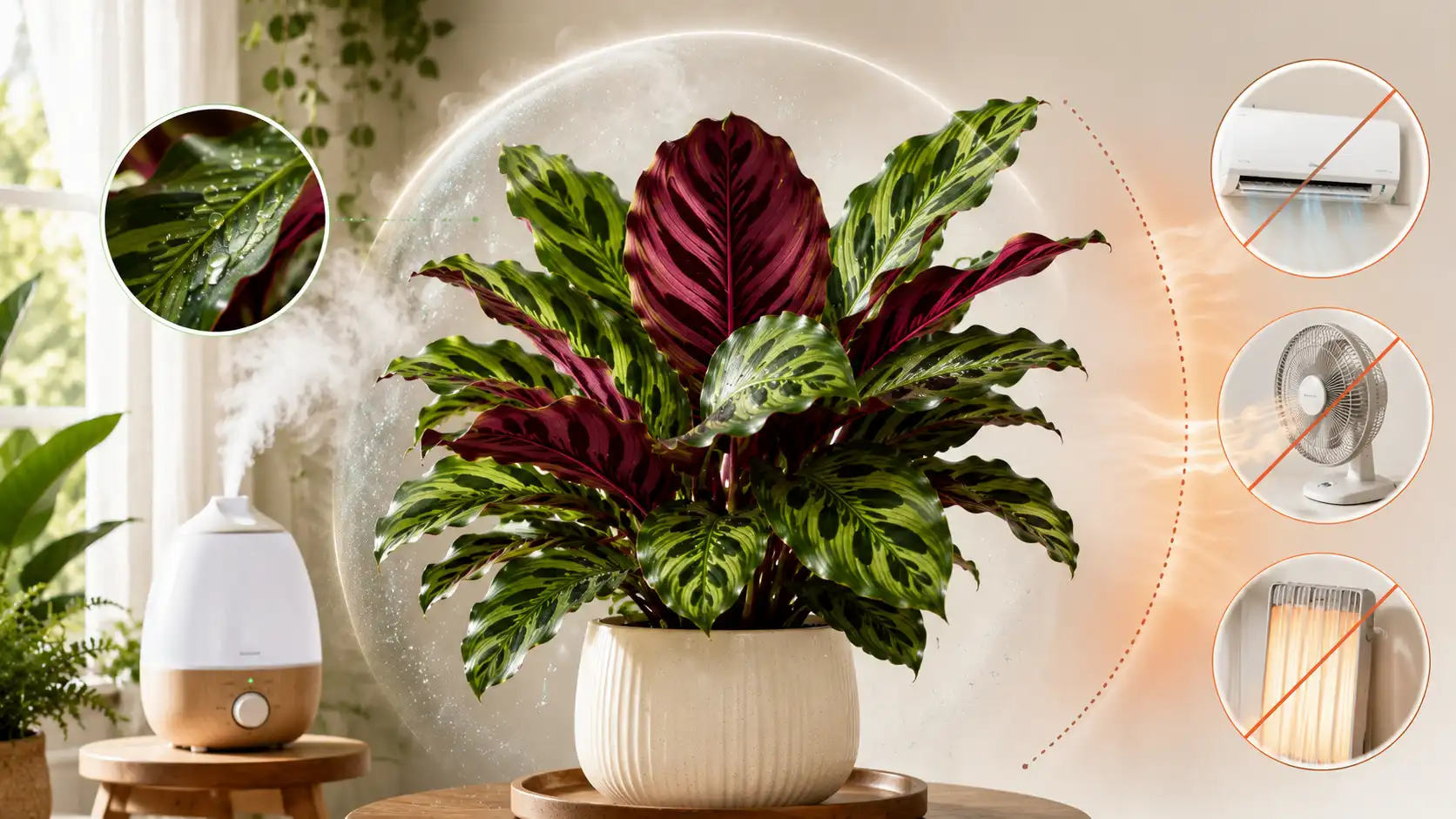calathea flamestar