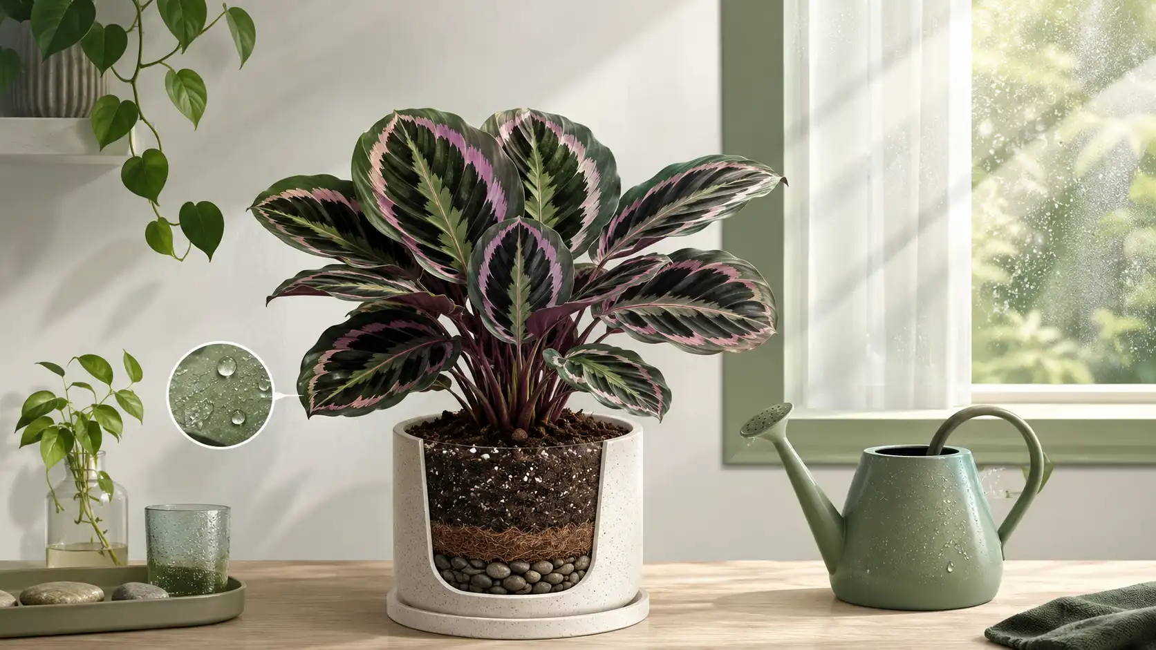 calathea roseopicta medallion