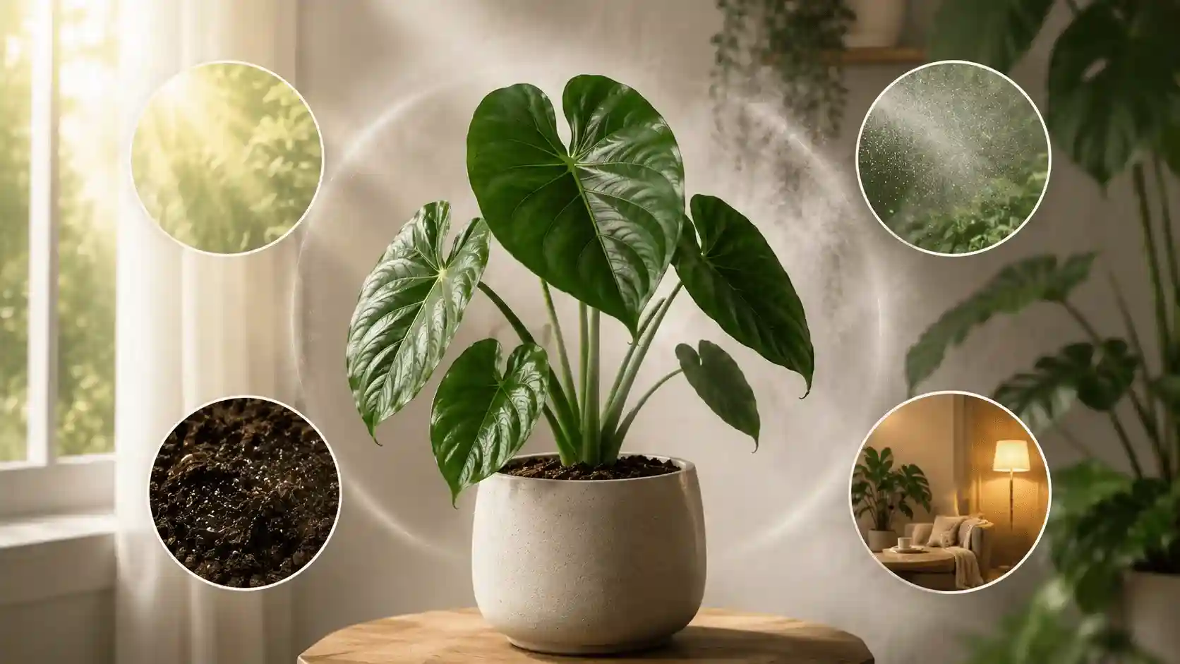 chinese taro plant